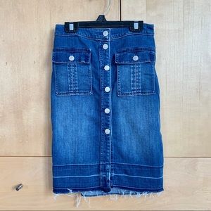NWOT Abercrombie & Fitch Denim Skirt 25